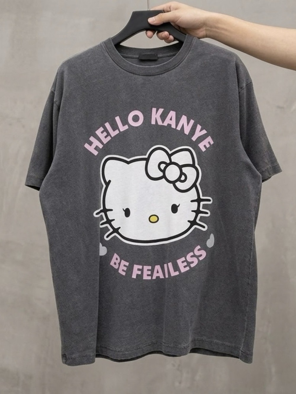 Kanye West Be Fearless Retro Graphic Tee Minimal T-shirt
